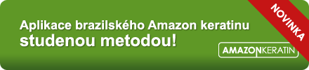 Aplikace brazilského Amazon keratin studenou fúzí! Novinka